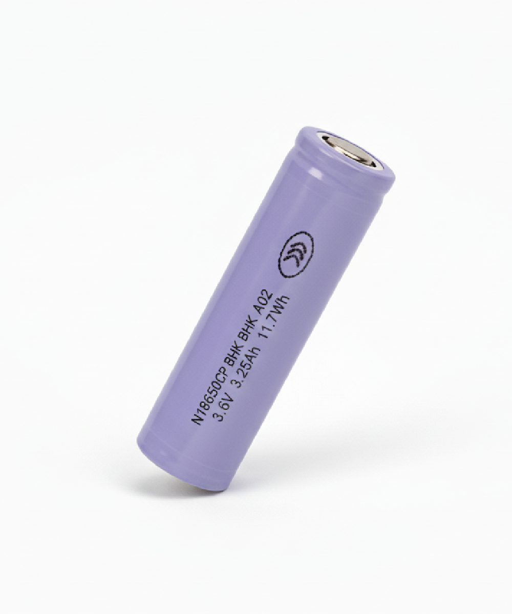 Batería de Litio Cilíndrica 3.6V 3350mAh | Pila Recargable BAK N18650CP - Imagen 2