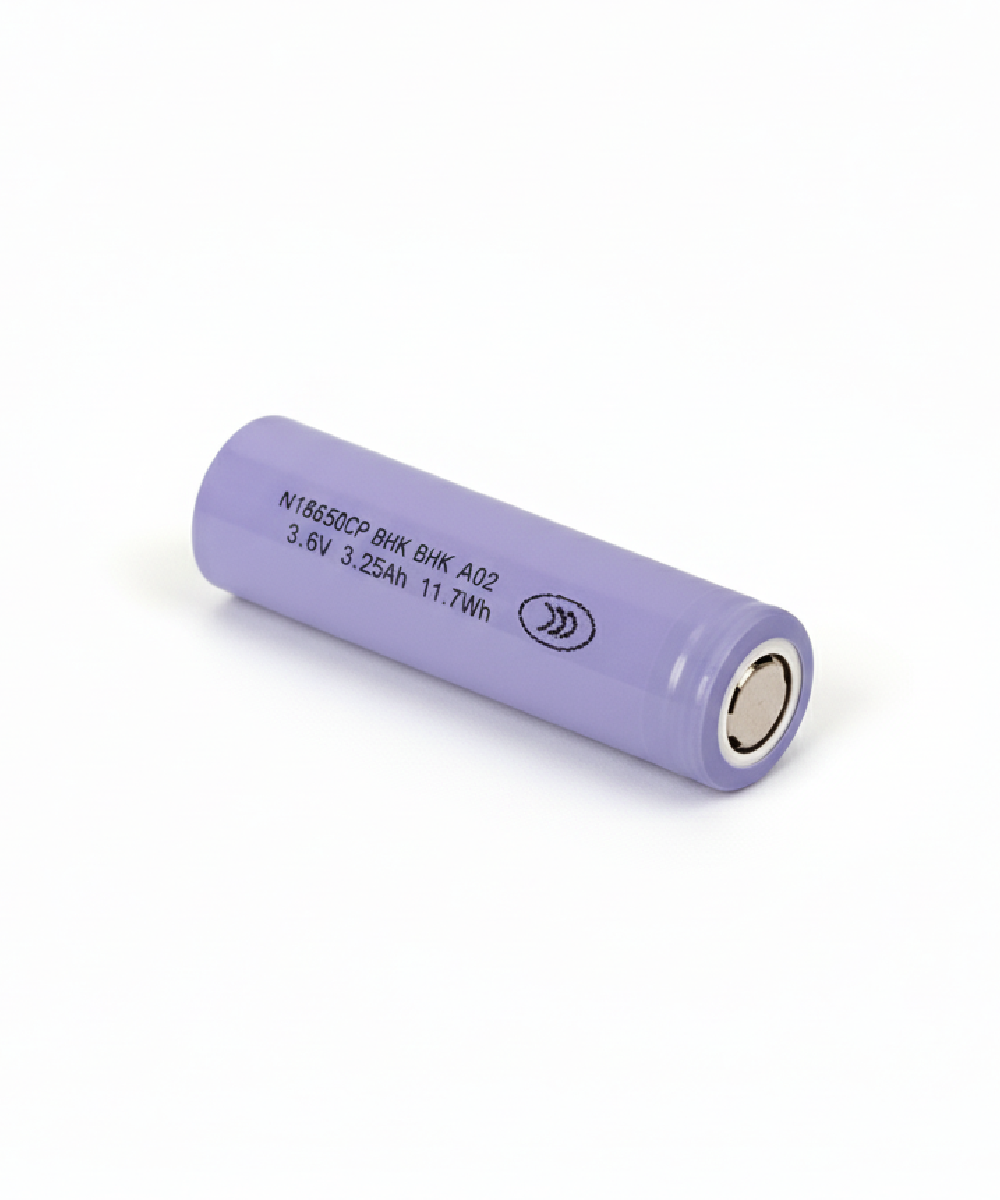 Batería de Litio Cilíndrica 3.6V 3350mAh | Pila Recargable BAK N18650CP - Imagen 3