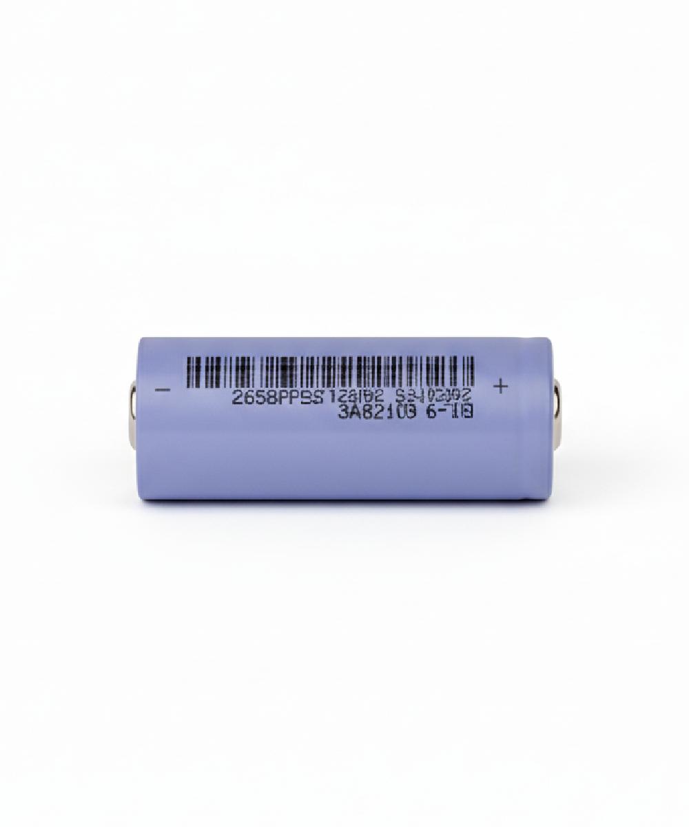 Batería de Litio Cilíndrica 3.6V 3000mAh | Pila Recargable BAK 26650PFS - Imagen 3