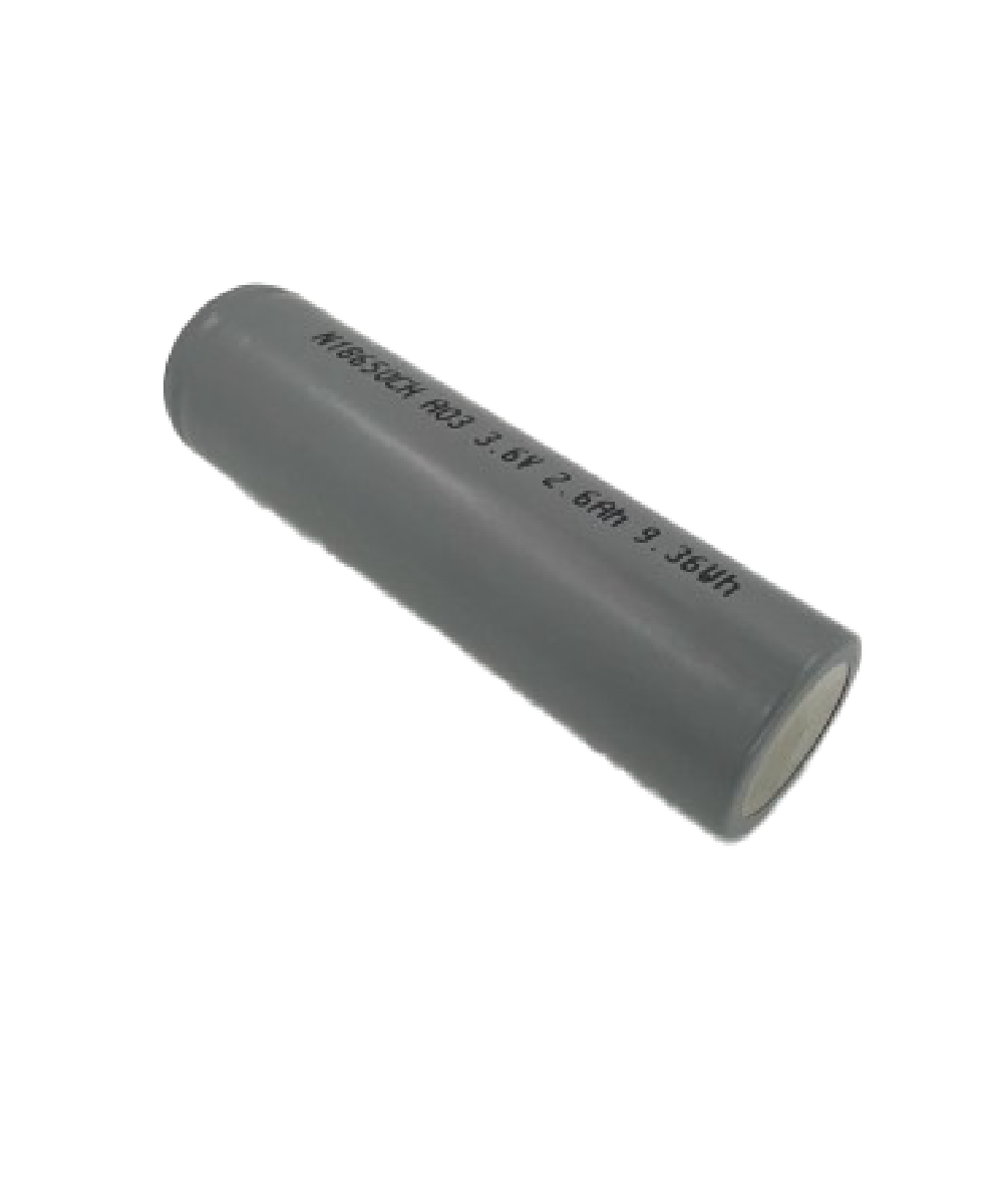 Batería de Litio Cilíndrica 3.6V 2600mAh | Pila Recargable BAK N18650CH - Imagen 3