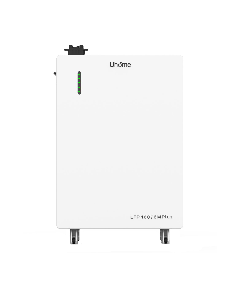 Batería de Litio 16kWh 48V Pared IP65 Uhome LFP 16076M Plus