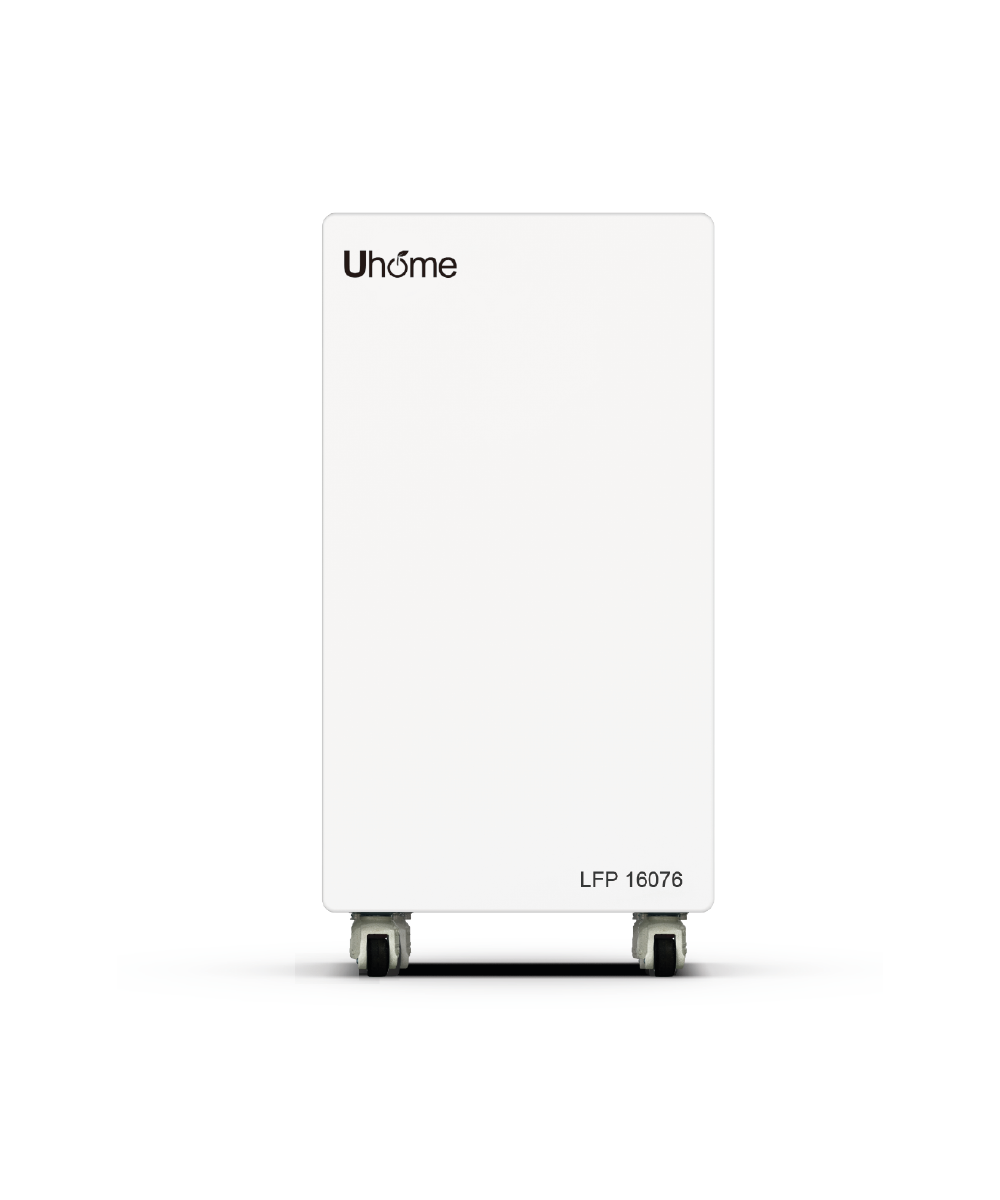 Batería de Litio 16kWh  48V Pared | Apilable Uhome LFP 16076