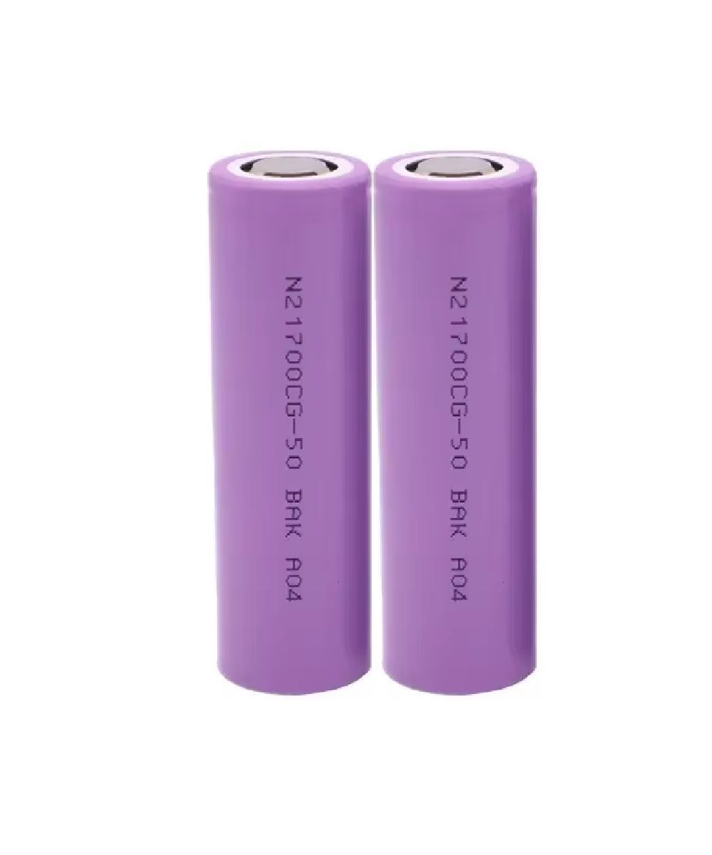 Batería de Litio Cilíndrica 3.6V 5000mAh | Pila Recargable BAK N21700CG-50 - Imagen 3