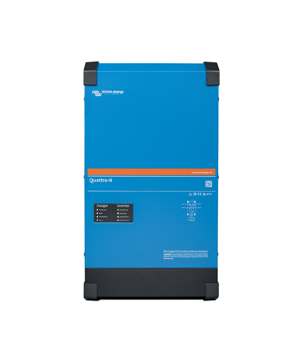 Inversor Cargador Aislado Monofásico 5kVA 48V Victron Quattro-II 48-5000-70-50-50