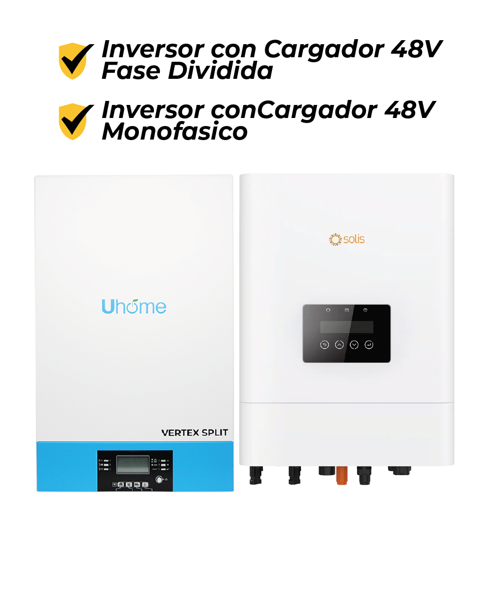 Inversor con Cargador